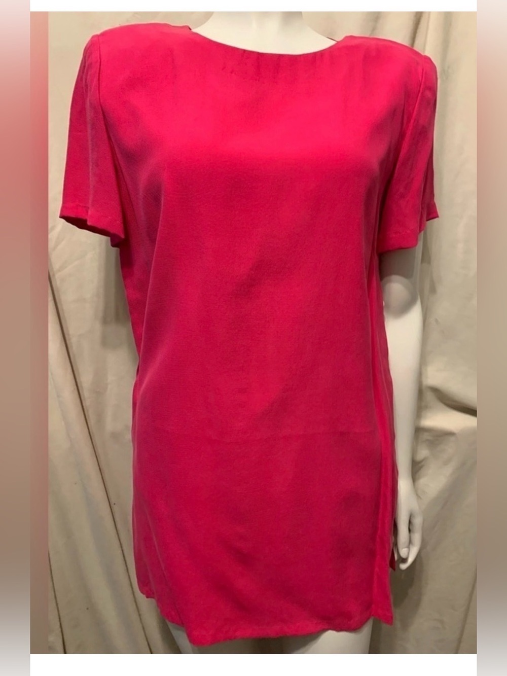 Vintage Maggie London silk dress NWT 4